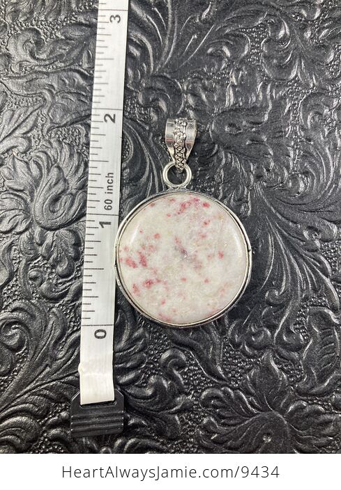 Cinnabrite Cherry Blossom Stone Crystal Stone Jewelry Pendant - #OwWqE6YZ9GQ-2