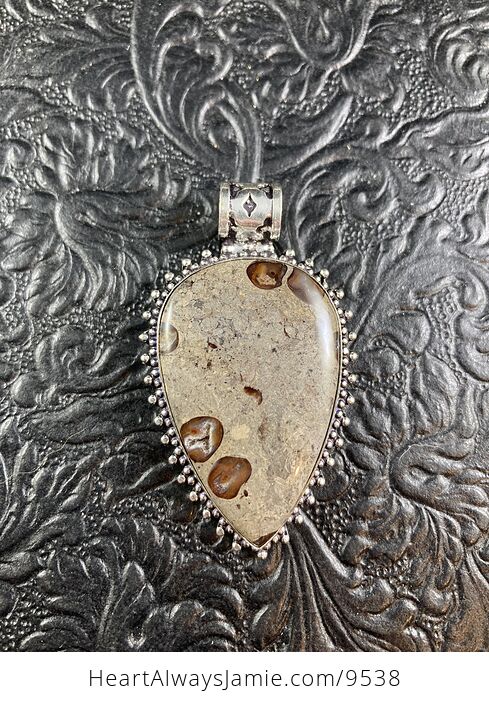 Coffee Bean Jasper Druzy Stone Jewelry Pendant - #TMnRXvnftSQ-1