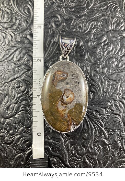 Coffee Bean Jasper Druzy Stone Jewelry Pendant - #Vqbk7yRgv2A-7