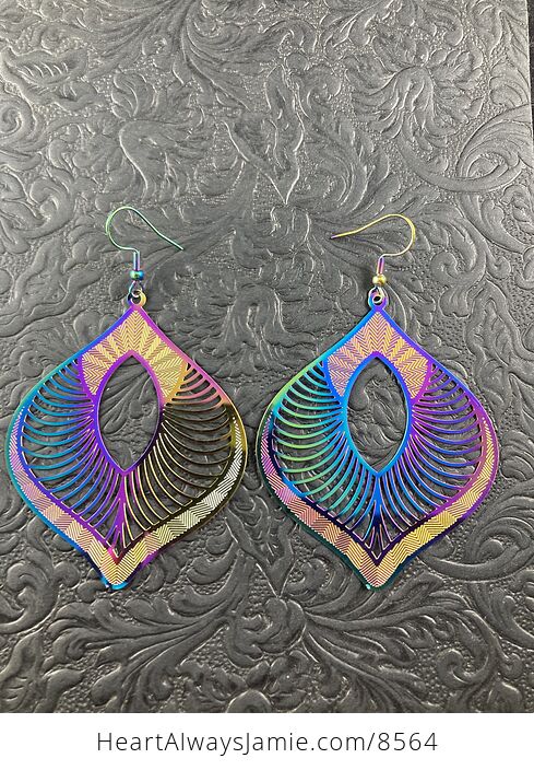 Colorful Chameleon Metal Fancy Earrings - #EAfnduzIK1o-1