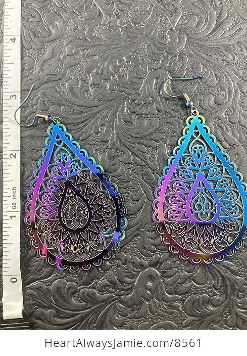 Colorful Chameleon Metal Fancy Earrings - #TZ6Yw7c61q4-4