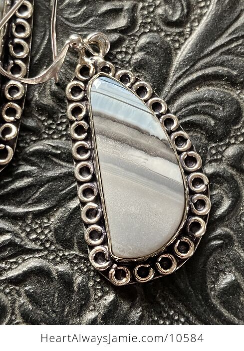 Common Blue Opal Crystal Jewelry Gemstone Earrings - #g42kNs07ksU-5