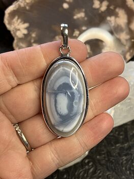 Common Blue Opal Crystal Stone Jewelry Pendant #KIDeW6owERM