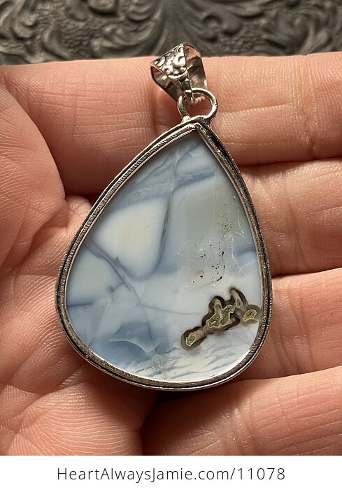 Common Blue Opal Crystal Stone Jewelry Pendant - #0Ihje7XBeFY-4