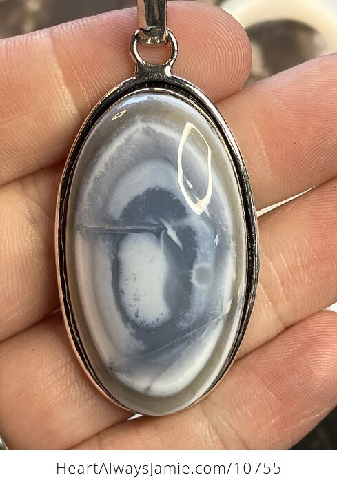 Common Blue Opal Crystal Stone Jewelry Pendant - #KIDeW6owERM-2
