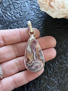 Crazy Lace Agate Stone Crystal Jewelry Pendant #dy8ov2D7Q5g
