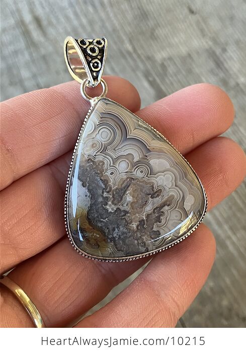 Crazy Lace Agate Stone Crystal Jewelry Pendant - #XcSR0MklQ08-1