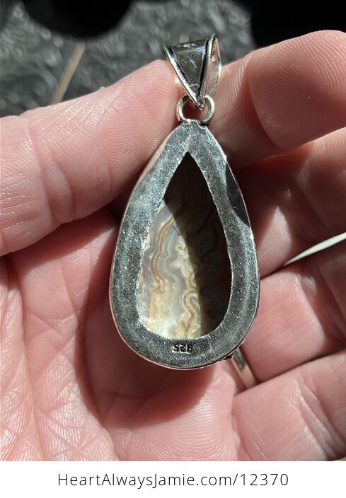 Crazy Lace Agate Stone Crystal Jewelry Pendant - #ckhoivaP3Nc-5