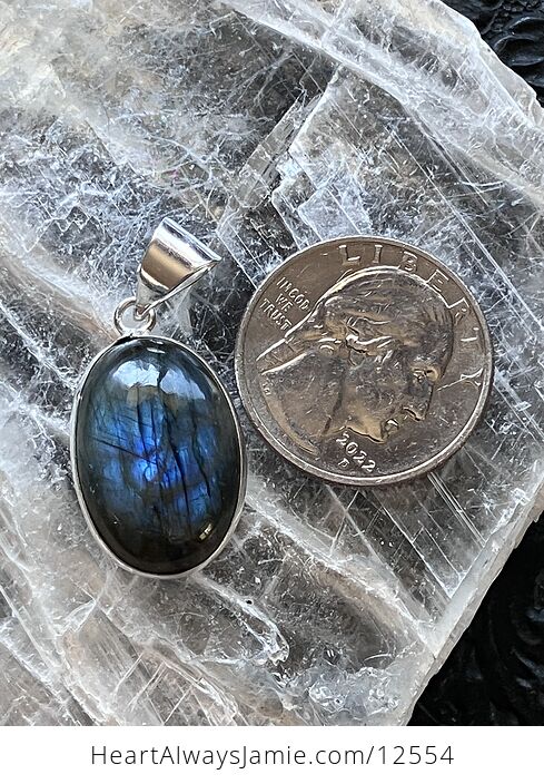 Dainty Labradorite Crystal Stone Jewelry Pendant Discounted - #i6zzFWNpRyI-7