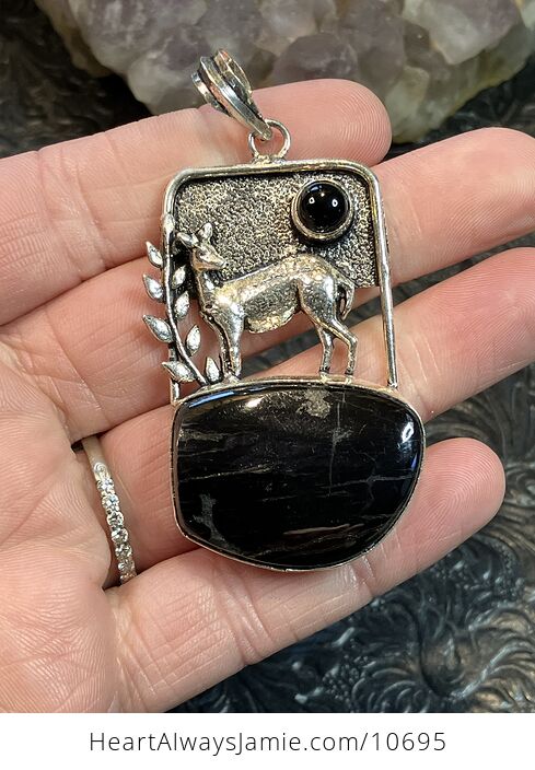 Deer Crystal Stone Jewelry Pendant - #s3gPJJOufQ0-1