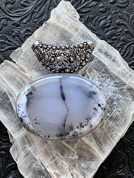 Dendritic Opal Agate Chalcedony Crystal Stone Jewelry Pendant Chip Discount #qd8PEzs4SF0