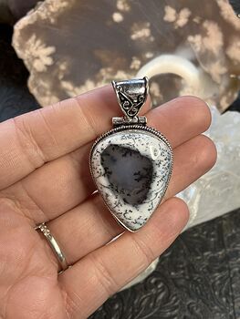 Dendritic Opal Crystal Stone Jewelry Pendant #uh1RapPQJhw