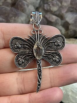 Dragonfly Handcrafted Stone Jewelry Crystal Pendant #H4BPLwRIKdM