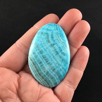 Dyed Blue Calcite Cabochon Stone #9iNmJi2b3Wc