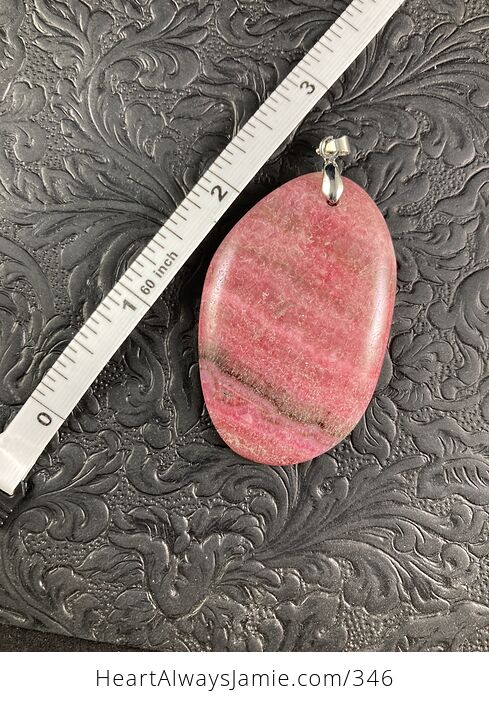 Dyed Pink Calcite Stone Pendant Jewelry - #Hq0JiJp84To-3
