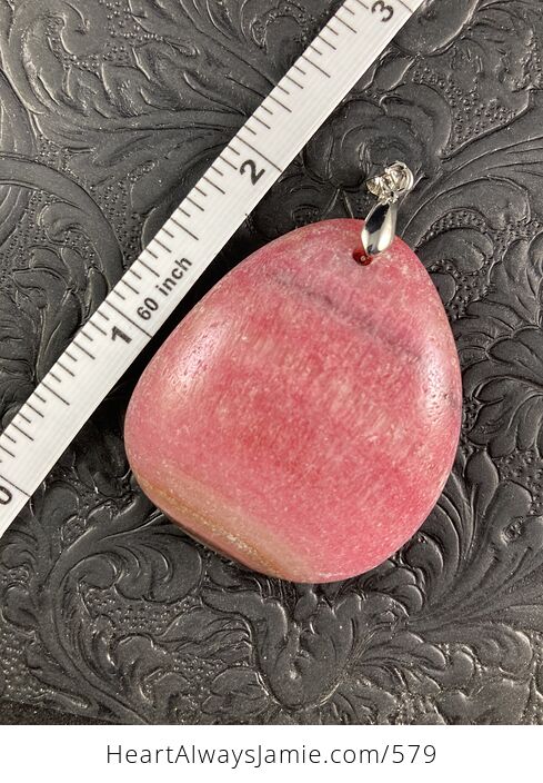 Dyed Pink Calcite Stone Pendant Jewelry - #g3Alo0xjBVQ-3