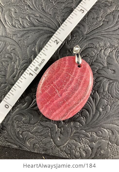 Dyed Pink Calcite Stone Pendant Jewelry - #iNbcvzdkBhA-5
