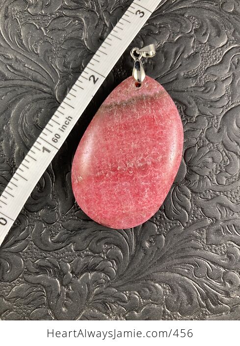 Dyed Pink Calcite Stone Pendant Jewelry - #mK51c5feSas-3