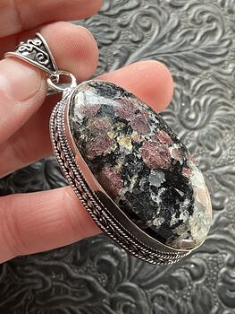 Eudialyte Stone Crystal Jewelry Pendant #525CkvUXndk