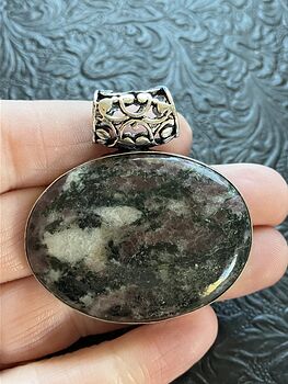 Eudialyte Stone Crystal Jewelry Pendant #Z1rIjqijOVI