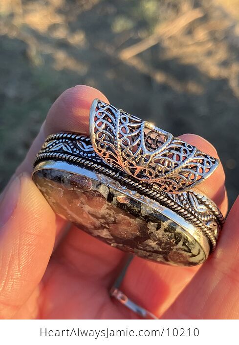 Eudialyte Stone Crystal Jewelry Pendant - #DpR4vz0mYHQ-5