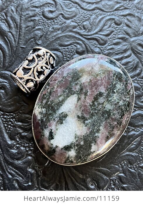 Eudialyte Stone Crystal Jewelry Pendant - #Z1rIjqijOVI-4