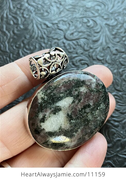 Eudialyte Stone Crystal Jewelry Pendant - #Z1rIjqijOVI-6