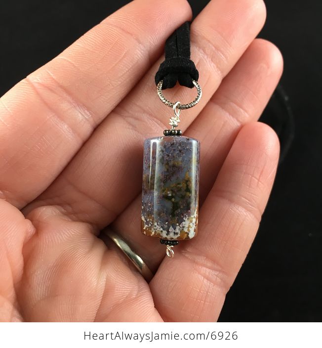 Fancy Jasper Stone Jewelry Pendant Necklace - #sujfIyz4h5o-3