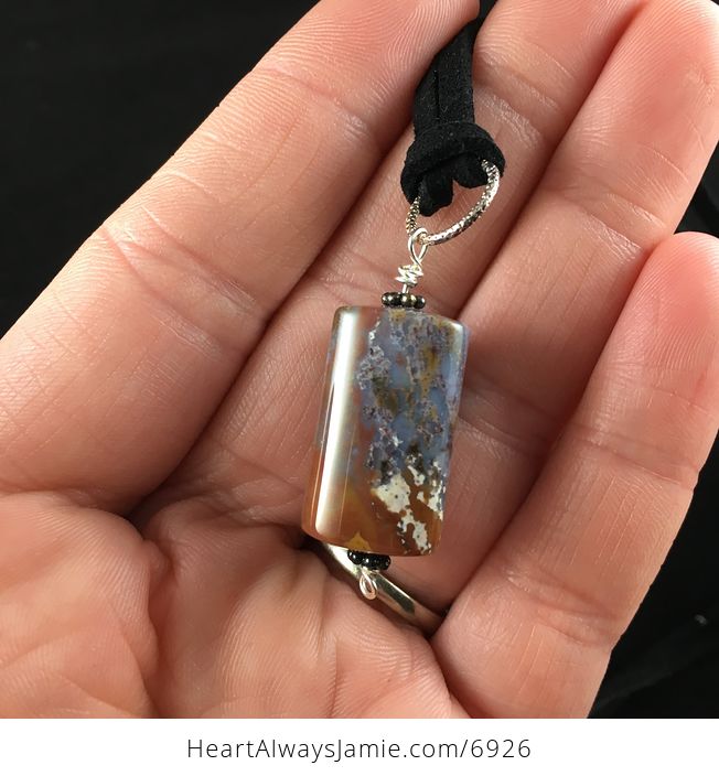 Fancy Jasper Stone Jewelry Pendant Necklace - #sujfIyz4h5o-1