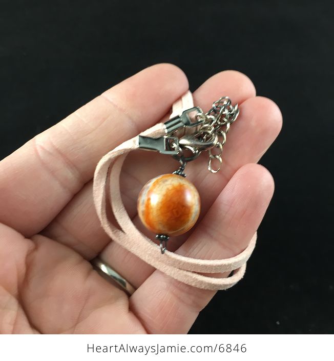 Fire Agate Stone Jewelry Pendant Necklace - #aXhKirIWuBE-4