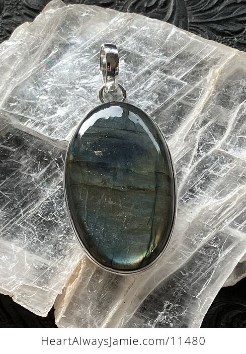 Flash Labradorite Crystal Stone Jewelry Pendant - #7OUwUOgj7h8-7