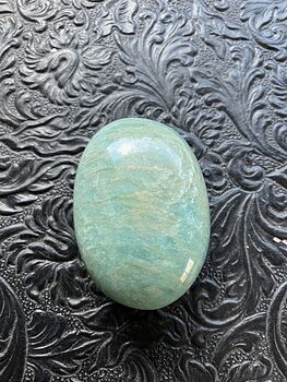 Flashy Amazonite Palm Stone Crystal #ulecT6QLFx8