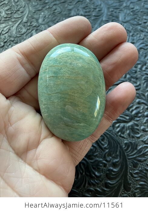 Flashy Amazonite Palm Stone Crystal - #ulecT6QLFx8-2
