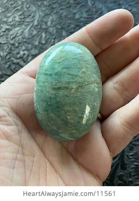 Flashy Amazonite Palm Stone Crystal - #ulecT6QLFx8-4