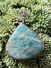 Flashy Blue Apatite Stone Crystal Jewelry Pendant #XcHyFADGRZw