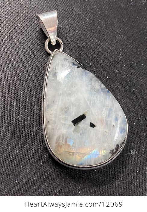 Flashy Rainbow Moonstone Gemstone Crystal Jewelry Pendant - #30Xsa5Tr5LI-21