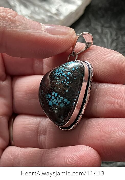 For Angela Turquoise Crystal Stone Jewelry Pendant - #8FPWCsUZsjM-4