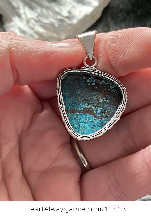 For Angela Turquoise Crystal Stone Jewelry Pendant - #8FPWCsUZsjM-5