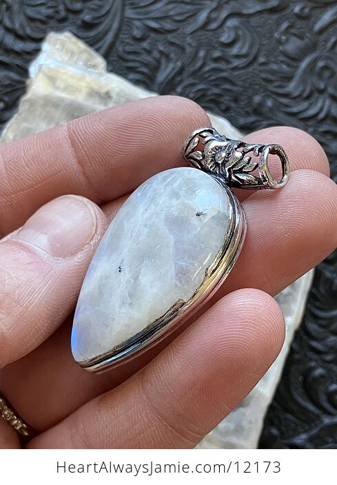 For Louella Rainbow Moonstone Gemstone Crystal Jewelry Pendant - #CXTXNeY4V5I-4