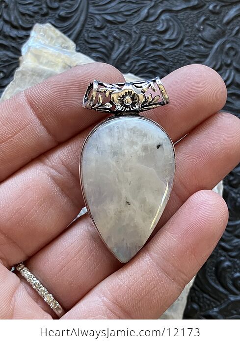 For Louella Rainbow Moonstone Gemstone Crystal Jewelry Pendant - #CXTXNeY4V5I-3