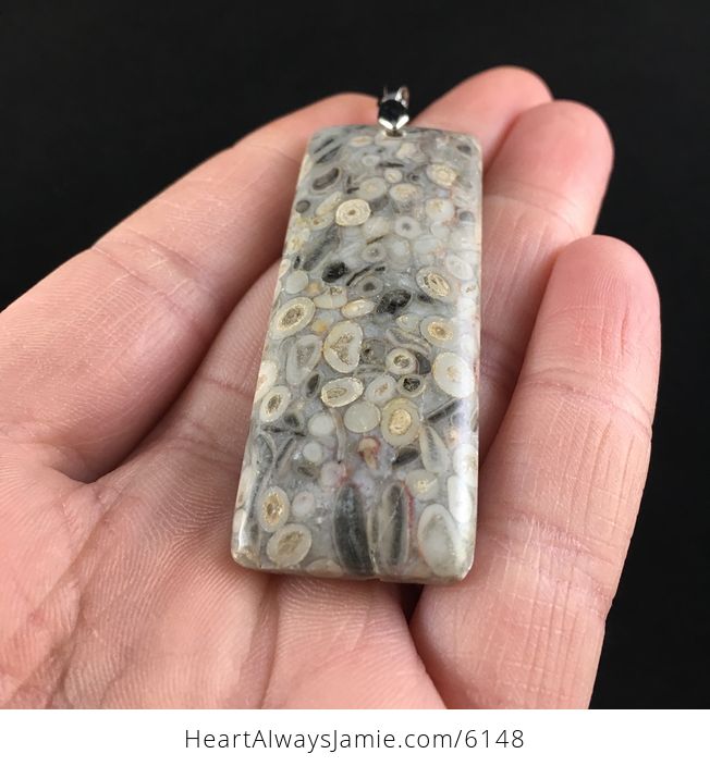 Fossil Stone Jewelry Pendant - #fWbrxCWMAUA-2