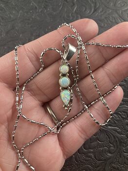 Gilson Opal Pendant Stone Jewelry Necklace #ISnRiJ8c8WQ