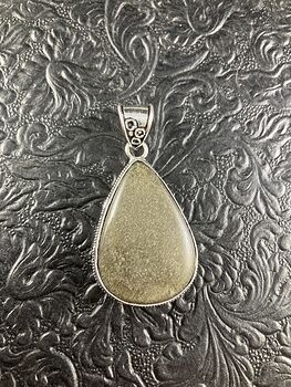 Gold Sheen Obsidian Crystal Stone Jewelry Pendant #5JrmO51Cd3E