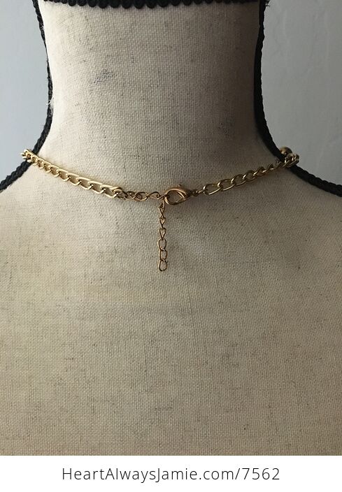 Golden Beaded Knot Necklace - #klU20OQoJf4-2