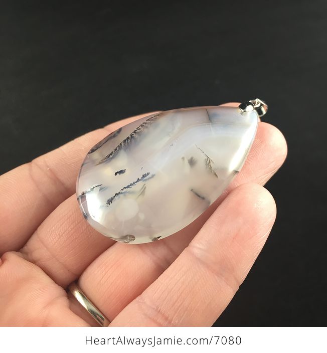 Gorgeous Natural Scenic Agate Stone Jewelry Pendant - #gyI8ZxADHPE-3