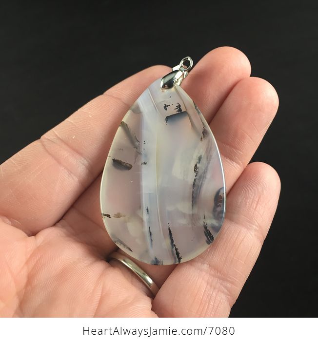 Gorgeous Natural Scenic Agate Stone Jewelry Pendant - #gyI8ZxADHPE-5
