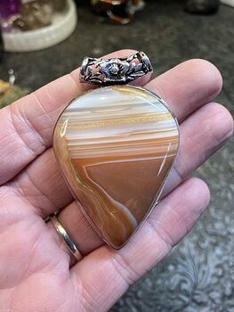 Gorgeous Orange Sardonyx Crystal Stone Jewelry Pendant Charm #fkKeWskGjVM