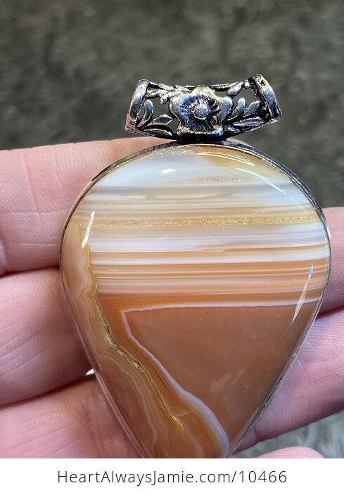 Gorgeous Orange Sardonyx Crystal Stone Jewelry Pendant Charm - #fkKeWskGjVM-6