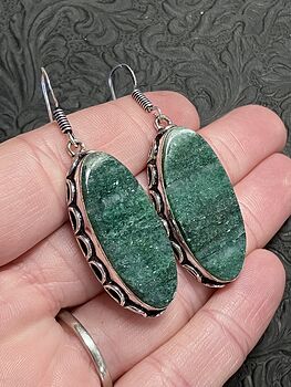 Green Aventurine Earrings Crystal Stone Jewelry #LvhbrOGbxi8