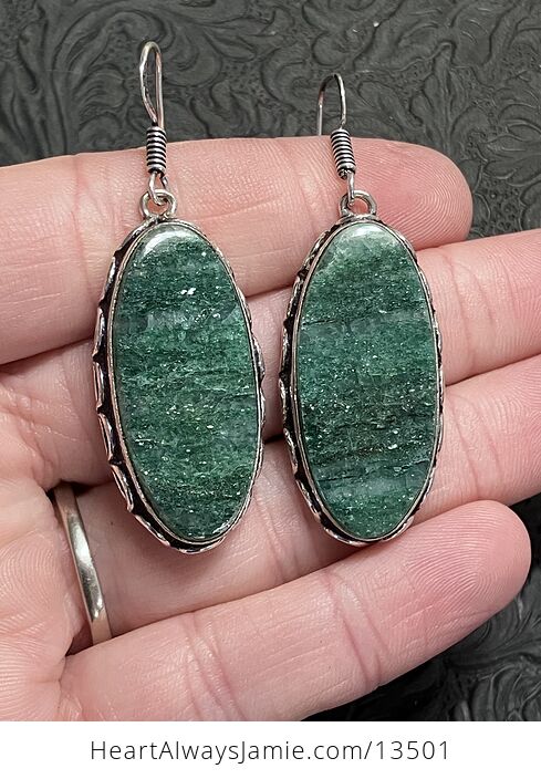 Green Aventurine Earrings Crystal Stone Jewelry - #LvhbrOGbxi8-2